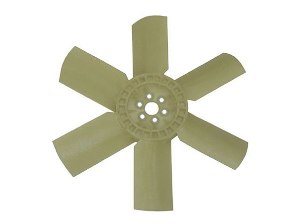 Hélice de Ventilador Plástico 6 Pás 34MM Com 160MM - Mercedes 608/708/709/812/912 - 3142001223