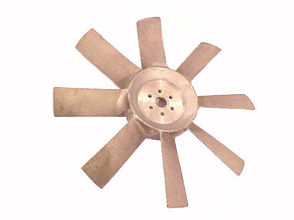 Hélice de Alumínio 8 Pás Traseira com Furo 28MM - Mercedes L 1113/LPO - 3442007224