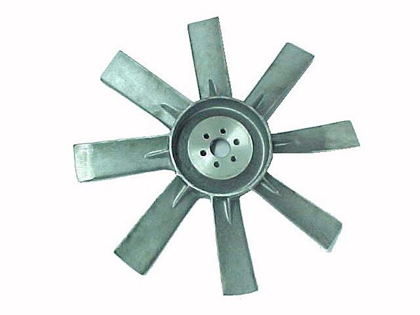 Hélice de Alumínio 8 Pás com Furo 34MM para Mercedes L1313/1513/2013/2213/OF/OH362/OM366/OM35 - 3442007324