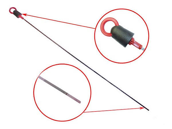 Vareta Medidora de Óleo 610MM para Motor Mercedes OM-366/LA - 3140106872