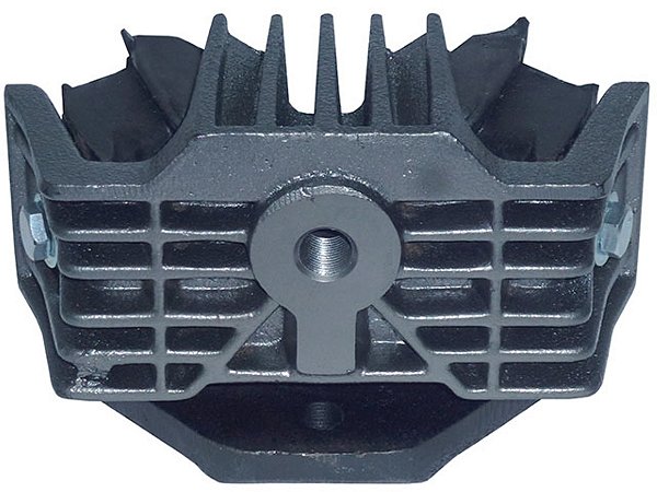 Coxim Traseiro do Motor 3 Furos em Ferro para Mercedes ATEGO OM904LA - 9582401018