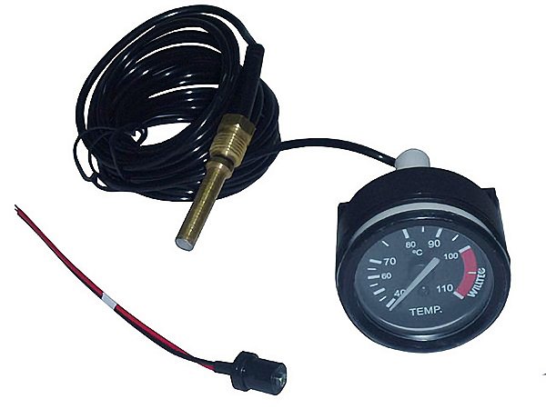 Relógio de Temperatura Redondo com Cabo 4 Metros 40-100ºC para Mercedes 321/1111 USA BR 4118 - 0005420205