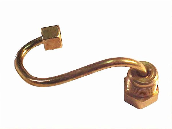 Cano do Bico Injetor Cromado com Porca para Mercedes CAM.1620 Moderno 2001 - 3660707533