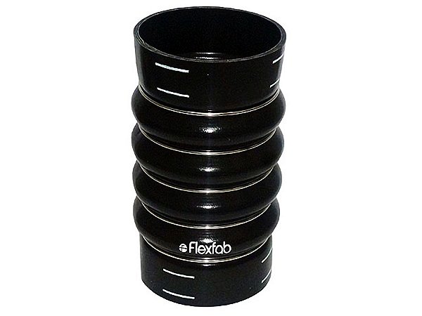 Mangueira Intercooler 5 Anéis 100x200mm Silicone para Mercedes AXOR 2035S/2040S - 9585013382