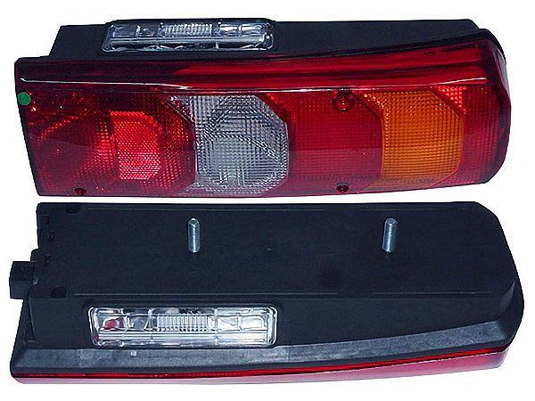 Lanterna Traseira Esquerda com Vigia sem Sirene Trico para Mercedes ACTROS - 0035441703