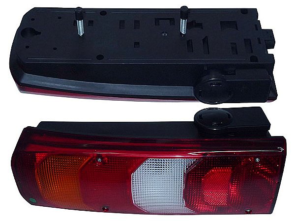 Lanterna Traseira com Sirene sem Vigia Lado Direito Trico Mercedes ACTROS - 0035441003