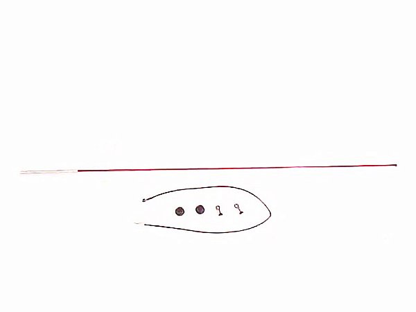 Antena de Fibra Vermelha 1,60 Metros para Caminhão Mercedes - 3468206475