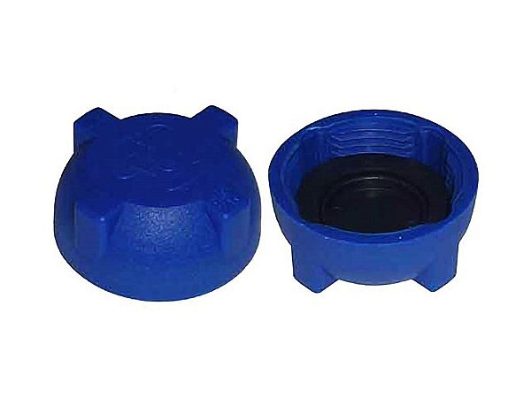 Kit Tampa Plástica Azul para Reservatório de Água Selada - Mercedes 1214/1418/1618/1630/1935/2635 - 0005016915