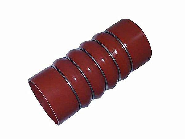 Mangueira Intercooler 85X200MM 5 Anéis Vermelha para Mercedes OM457LA/1938S - 0005016082