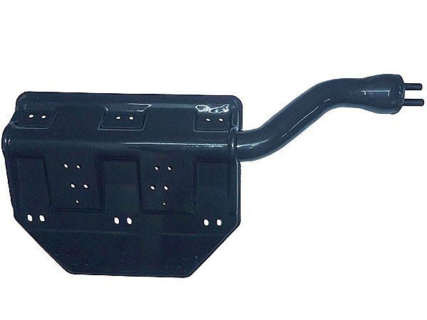 Paralama Traseiro Superior Esquerdo Simples Curva 115MM para Scania R124/T124/T94 - 1457885