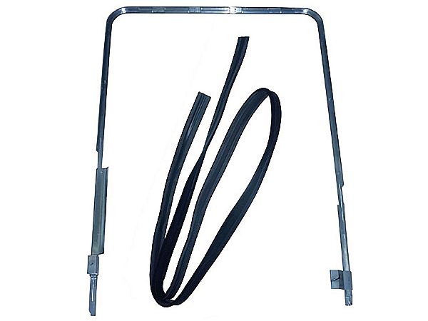 Quadro de Porta Lado Esquerdo com Borracha para Scania Série 4 - 1885464