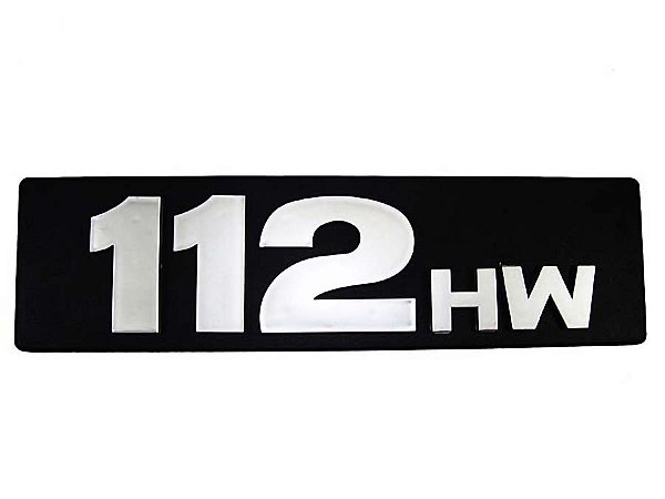 Emblema Modelo 112HW para Scania 112HW - 306498