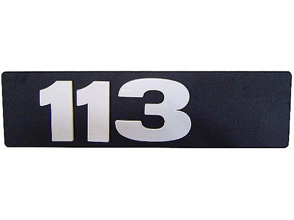 Emblema 113 para Cabine Sca 113 - 384103