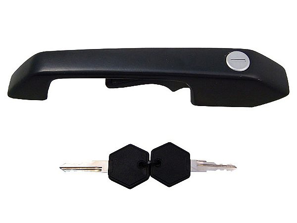Macaneta Externa Preta para Porta Esquerda Scania TR112/TR142 Após 81 - 296209