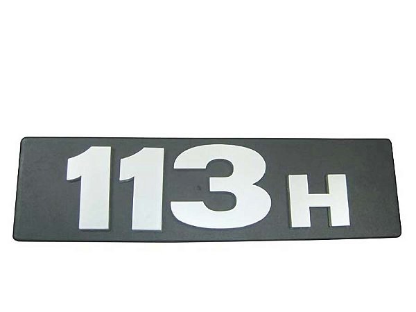 Emblema Letreiro 113H para Scania Modelo 113H - 384112