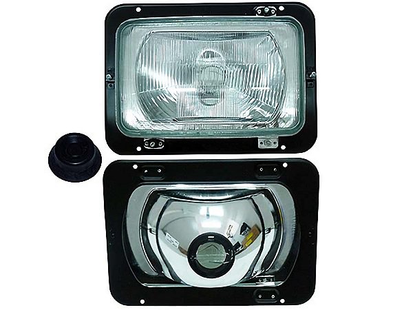 Farol com Moldura Lado Esquerdo sem Lâmpada para Scania P93/T113/R113/R143/T112/R112/R142 - 527838