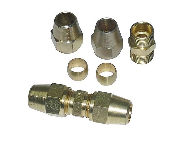 Kit União de Freio a Ar em Latão 1/2 Macho Completo para Sca Todos - 140525