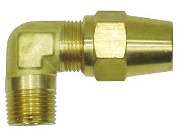 Cotovelo Macho para Freio a Ar 1/2" x 3/8" Monobloco Sca Todos - 140552