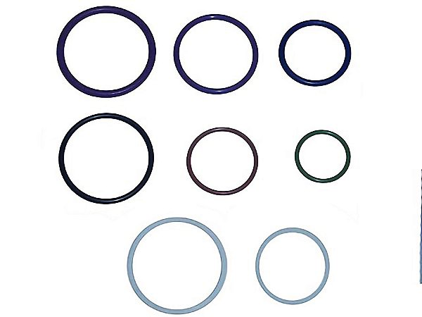 Kit Completo com 8 Itens Bico Injetor e Solenoide para Sca Série 4 Eletrônicos