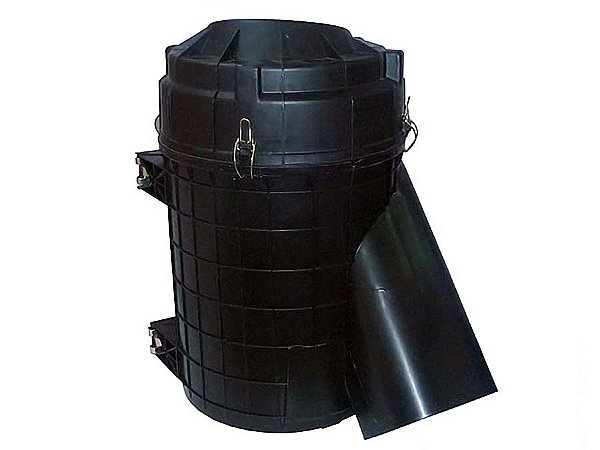 Carcaça do Filtro de Ar com Tampa Alta para Scania P114/P124/P94/R114/R124/T114/T129 - 1377095