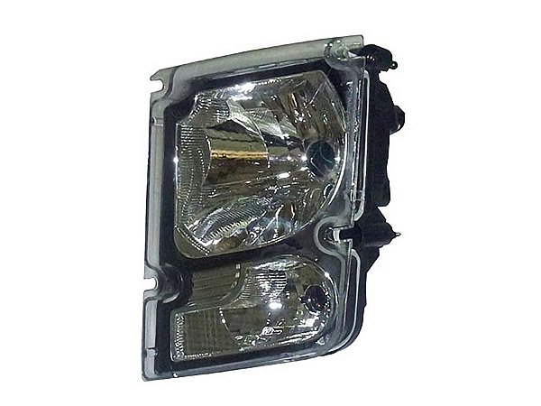Farol Nino H4 Carcaça Preta Lado Esquerdo para Volvo VM 2006 - 20818763