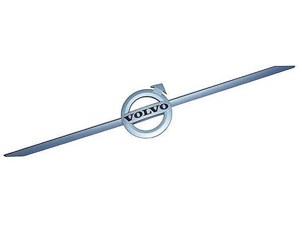 Emblema Transversal para Grade Volvo FH 2010 a 2014