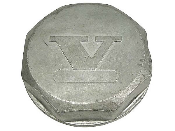 Calota de Roda Cubo de Graxa sem Furo Alumínio para Volvo N10/N12/B58/B10M - 3038061