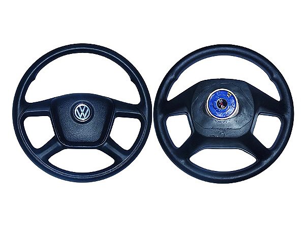 Volante de Direção Preto Modelo Original para Volks DELIVERY, TITAN e WORKER 1981 a 2017 - 23B419655