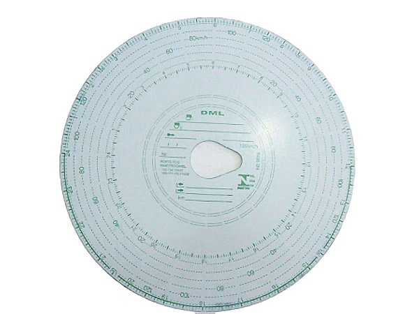 Kit com 100 Discos Diários para Tacógrafo Caixa - Volks Ônibus/Caminhões Todos 125KM - 2TJ957040