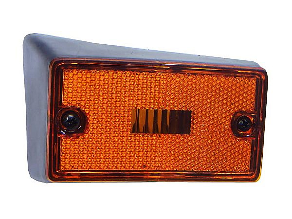 Lanterna Pisca Lateral Inferior Direita com Parafuso Amarela Volkswagen Todos até 1997 - T12945366