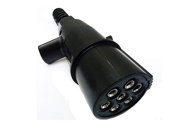 Tomada Macho 7 Polos sem Tampinha 24V para Volks Todos - 2TA971835