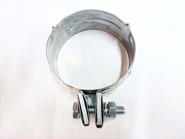 Kit Abraçadeira Inox para Tubo de Escapamento 4 Pol. Volks 19370/25370 - 2V2253173