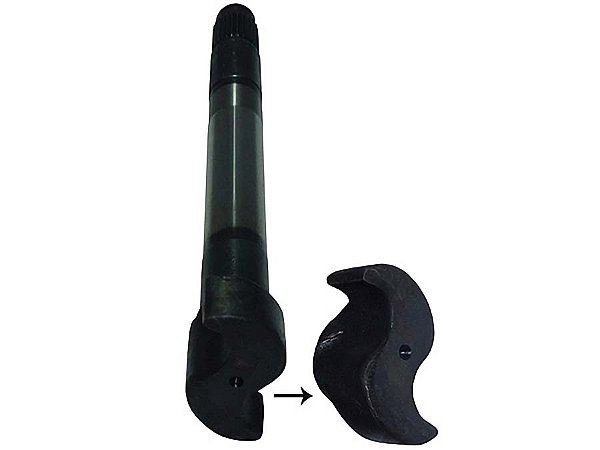 Eixo Traseiro LD S 28 com 28 Estrias 395MM para Volks Acima de 12 Toneladas Exceto 18310 Suspensão - T12607076