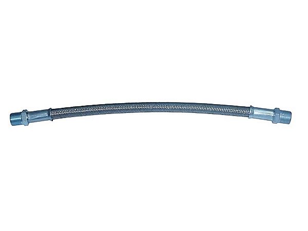 Flexível de 450mm com Trama de Aço, Parafuso e Porca para Volks Ônibus 16180-210CO/17210 OD 1" x 34mm Rosca - 2RD607312