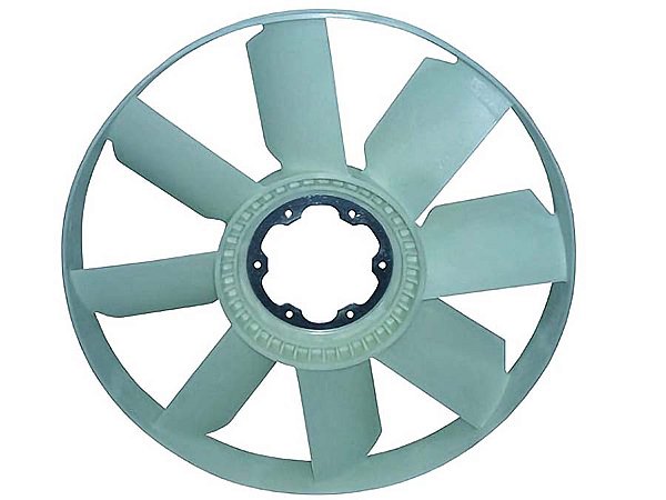 Hélice de Nylon 8 Pás para Volks 8-150E/9-150E e Micro-Ônibus - 2R0121303D