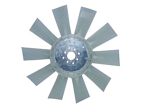 Hélice Plástica 10 Pás 420MM para Volks 7100/8100/8140 Até 97 e Micro Ônibus MWM/8 - 2RD121303