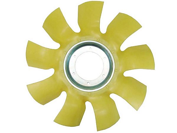 Hélice de Ventilador 9 Pás em Plástico para Volks 8.150EL/9.150EL/13180/17210EL Ônibus - 2W0121303