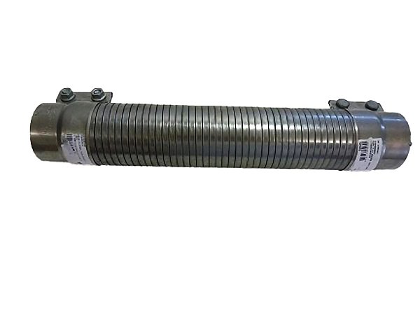 Tubo Flexível de Escapamento Inox 76.20x385mm com Abraçadeira para Volks Lev. Micrônibus Após 2004 13-15170E/180E/190E/B - 2R2253101