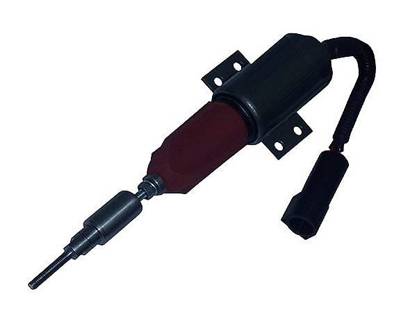 Solenoide 12V com Conector Redutor 4 Pinos para Volks MWM X-10 Até 2000 - 2S0130765