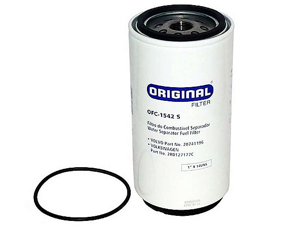 Filtro Separador de Combustível sem Copo para Volks Todos Motores Eletrônicos Após 2003 - 2R0127177C