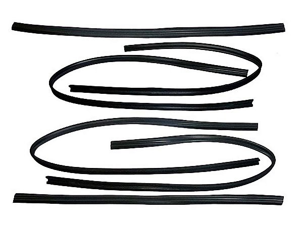 Jogo com 6 Canaletas sem Pestana para Ford Cargos Todos - 85HBE21548XA