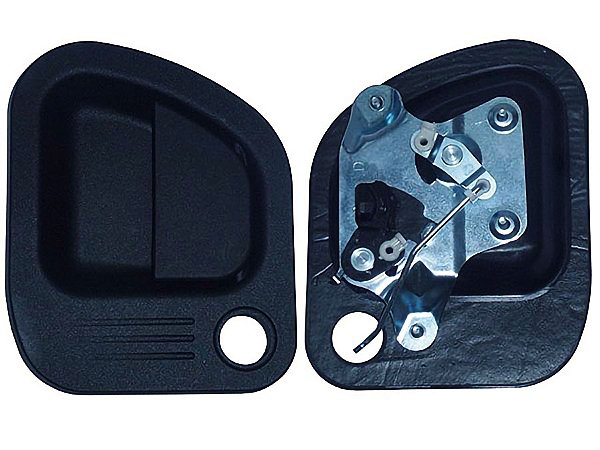 Macaneta Externa Porta Dianteira Direita sem Chave com Comando Ford Cargo - 3C46E22400AF