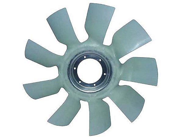 Hélice 9 Pás em Nylon para Ford Cargo 2631/2831/4331/5031/2628E/7122E/26 - 4C458600CA