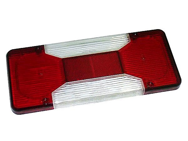 Lente de Lanterna Traseira Esquerda ou Direita Universal sem Soquete para Iveco Daily Chassi 2008 em Diante Vertis - 42555131