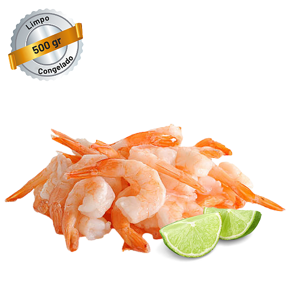 Camarão Rosa Médio Limpo - 500g