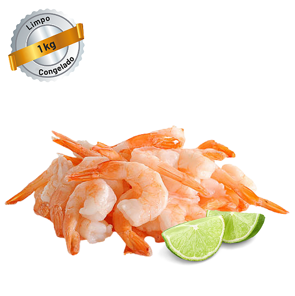 Camarão Rosa Médio Limpo - 1kg