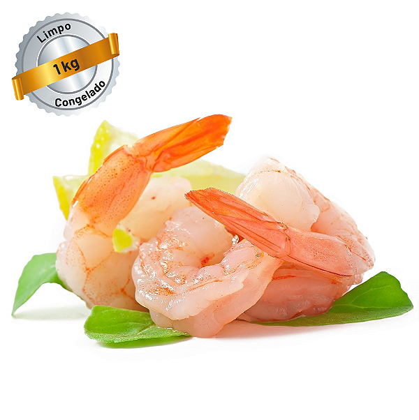 Camarão Rosa Extra Jumbo Limpo - 1kg