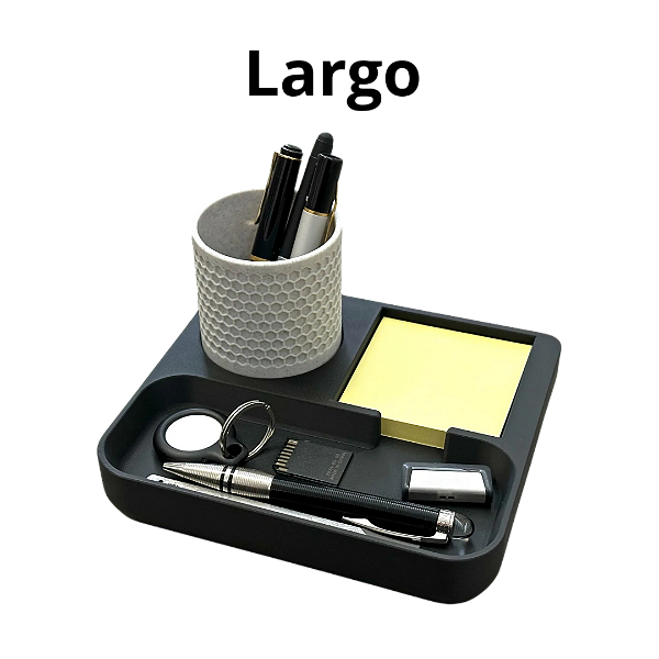 Organizador de mesa escritório hexa