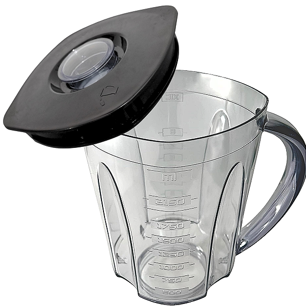COPO C/ TAMPA PARA LIQUIDIFICADOR PHILCO PLQ1430 LIMPA FACIL