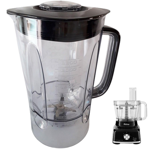 Copo Multiprocessador Philco - PMP1600 Preto Original